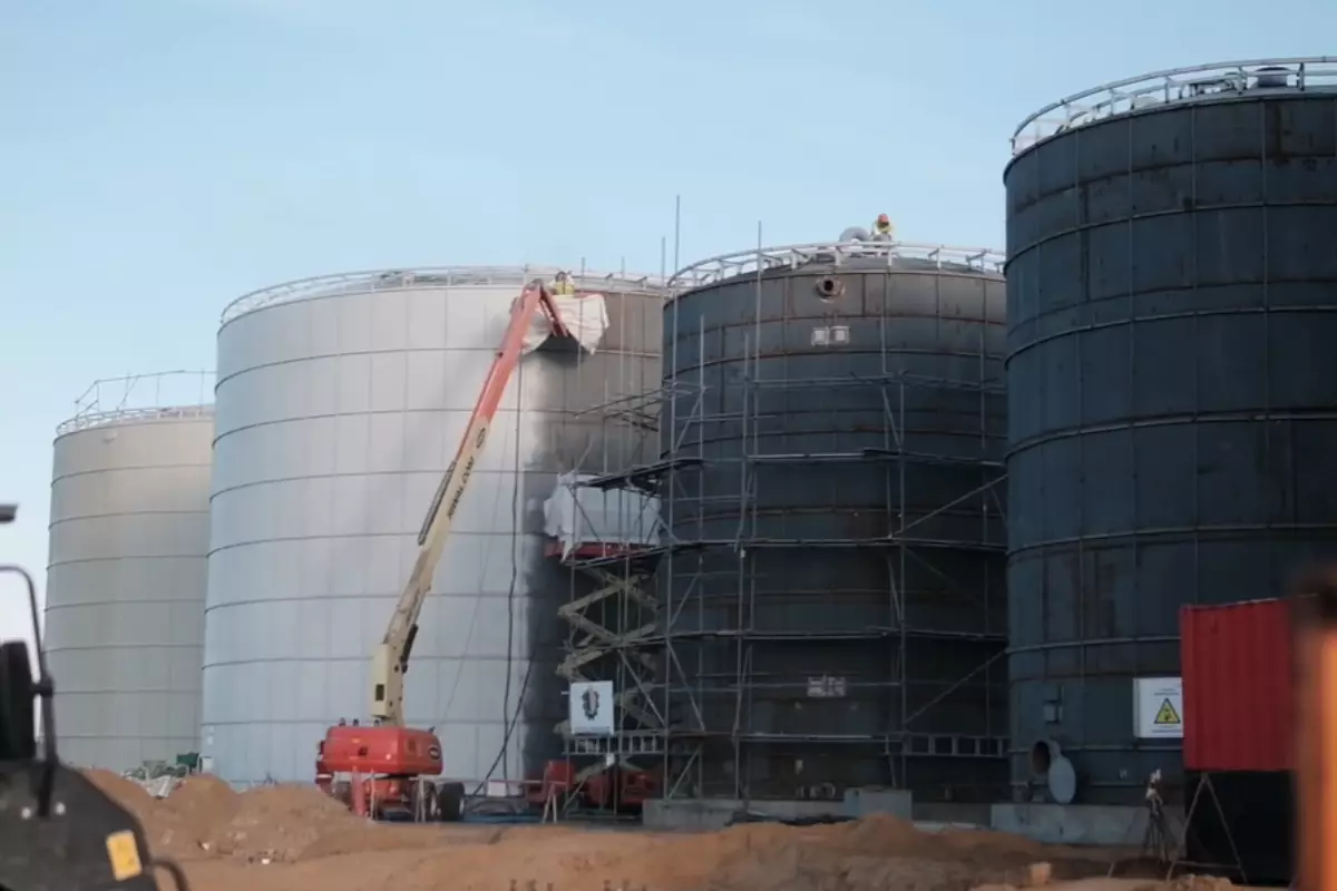 На Кашаганском ГПЗ усилен контроль безопасности при круглосуточных работах