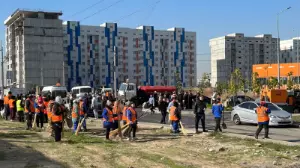 «Таза Қазақстан» экологиялық акциясы аясында ауқымды сенбілік өтті