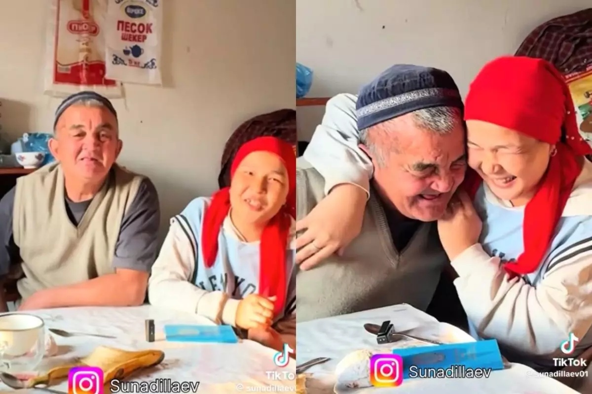«Немересіндей ғой»: Өзінен 30 жас кіші әйелге үйленген ер адам қызу талқыға түсті (ВИДЕО)