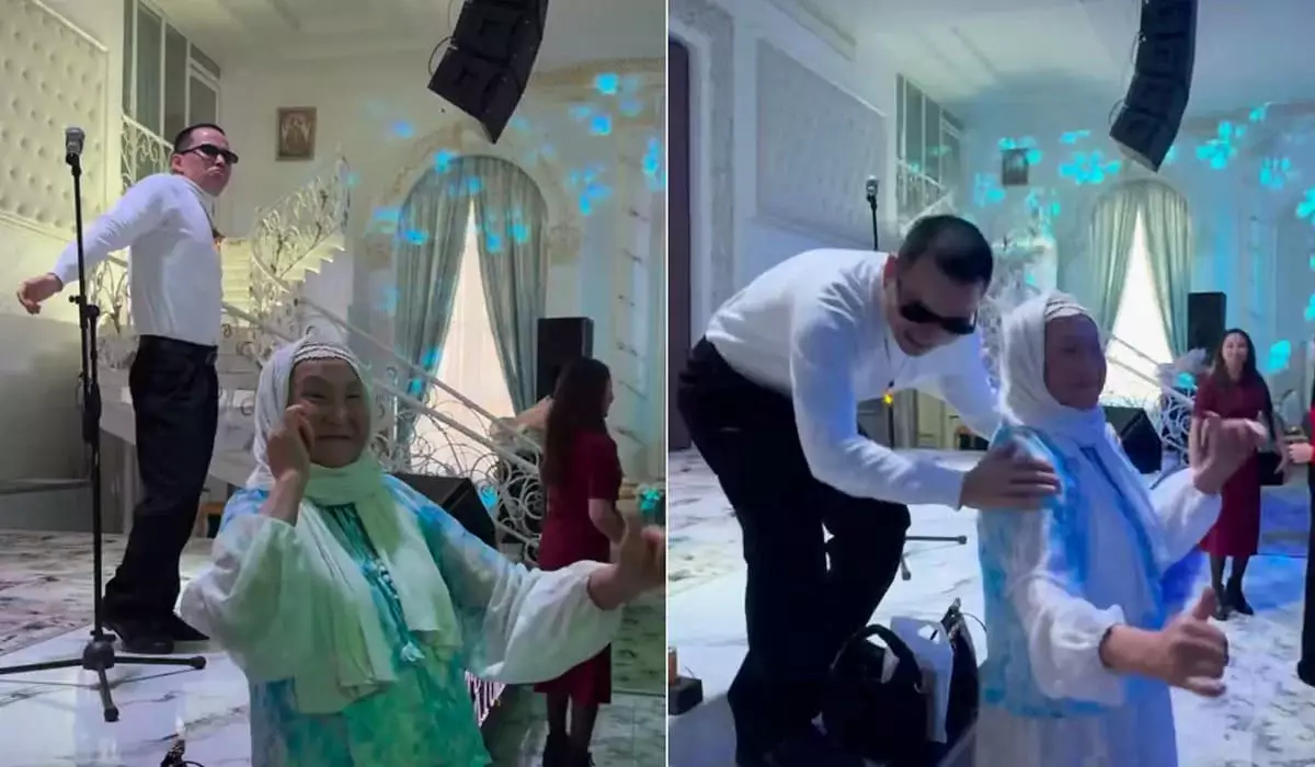 Ажешка зажигательно станцевала с певцом Alem под его современный хит (ВИДЕО)