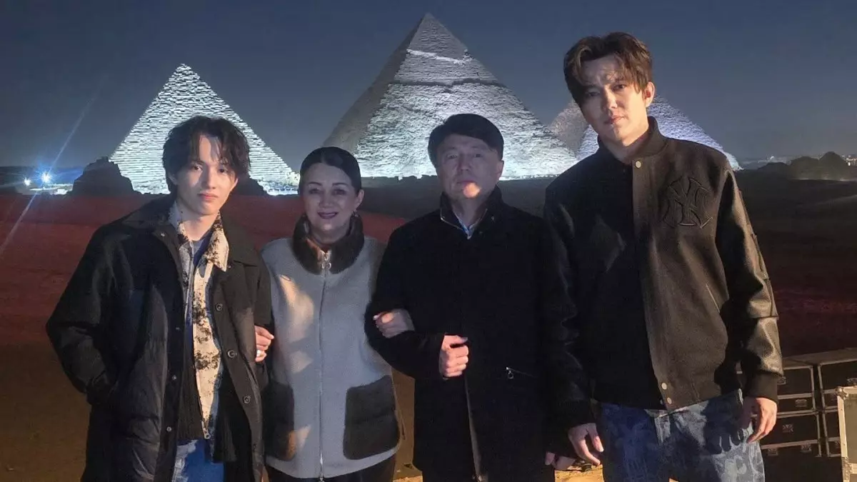 Димаш Кудайберген покорил Египет: исторический концерт у пирамид