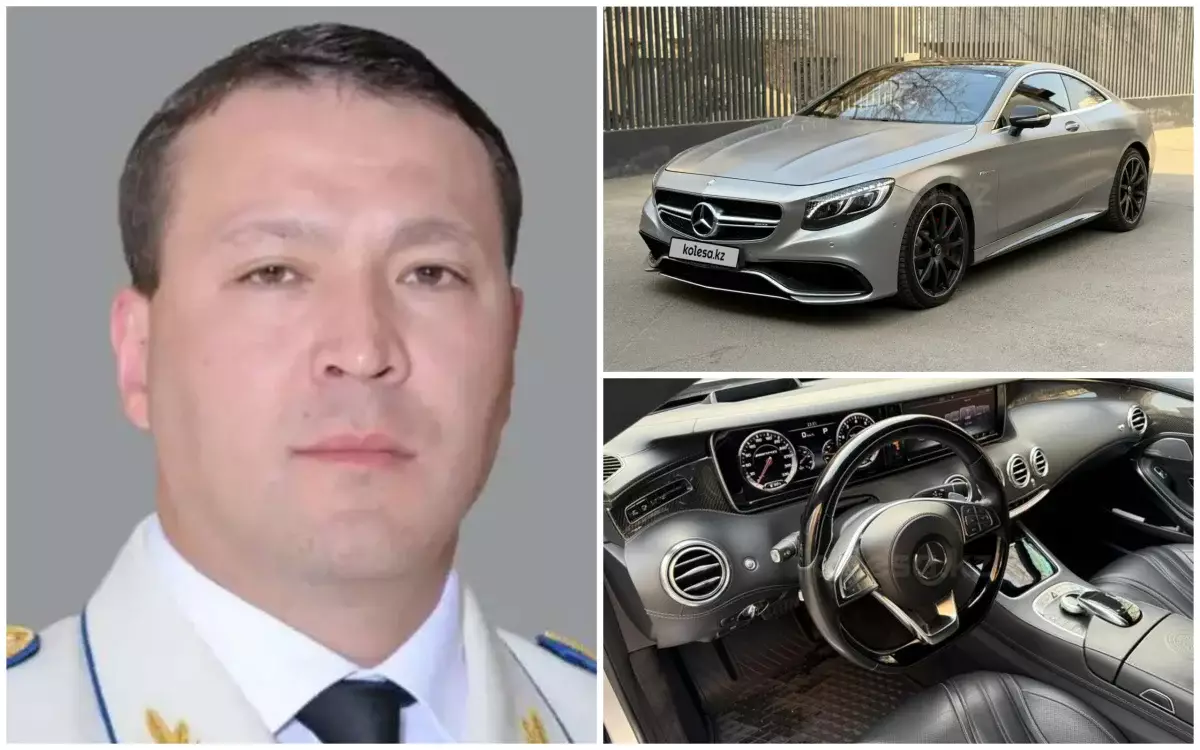 Осужденный экс-замглавы КНБ Самат Абиш продает Mercedes премиум-класса