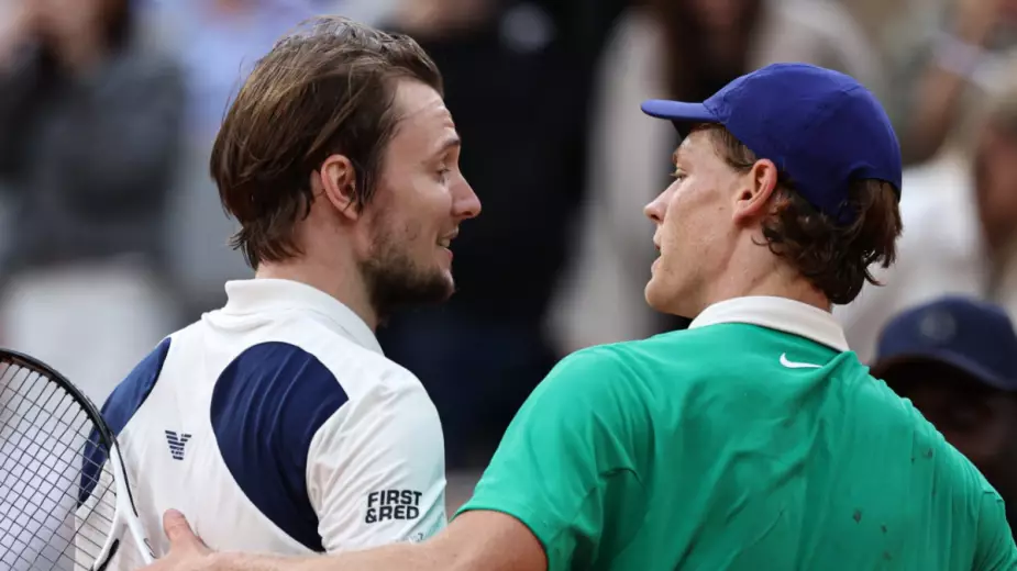 Победа Бублика над Синнером получила признание ATP