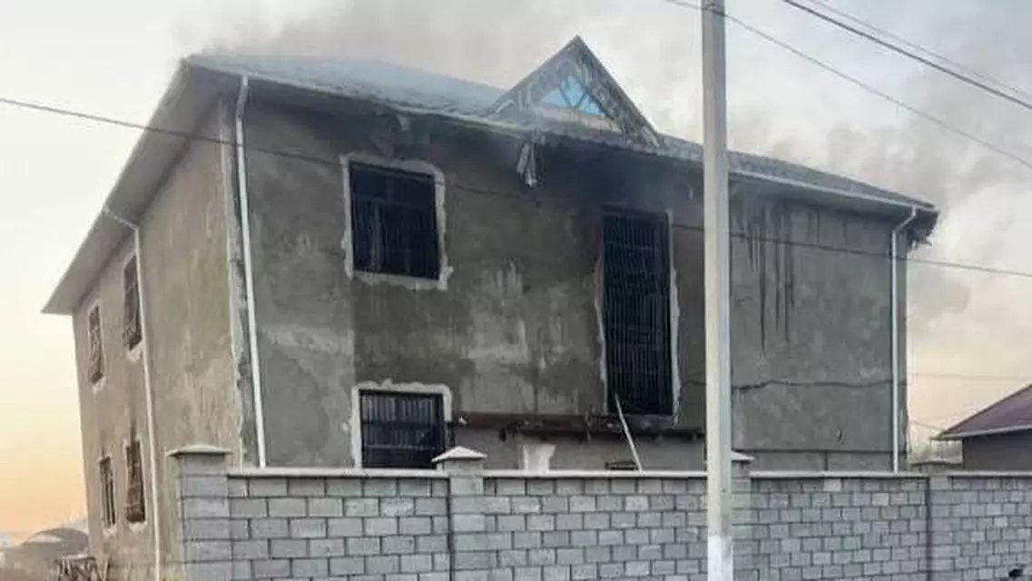 Жетісайдағы өрт: Зардап шеккен 7 жастағы қыз бала көз жұмды