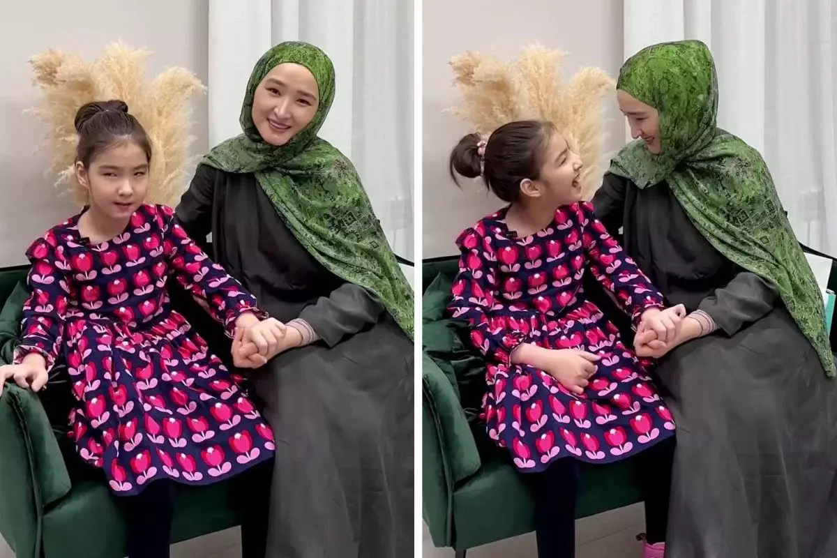 «Сөйлемесе де бәрін түсіндіріп отыр»: Төреғалидің тұңғышы көпшіліктің жүрегін елжіретті (ВИДЕО)