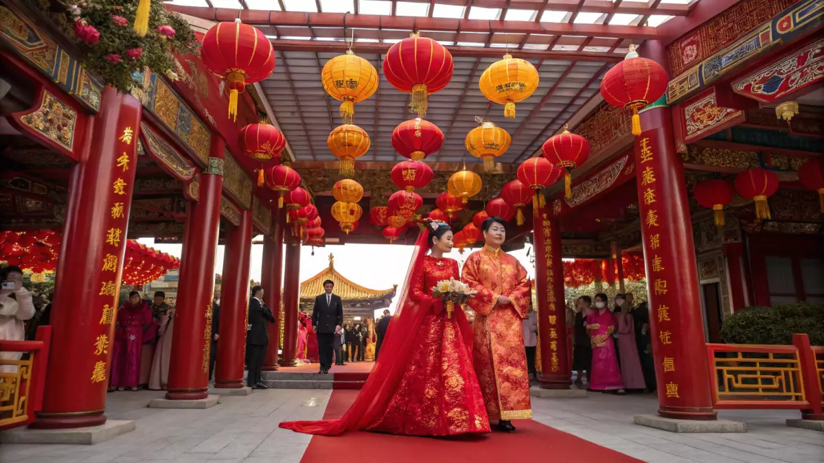 «Гости приходят в шлёпках»: казахстанка рассказала, как проходит китайская свадьба