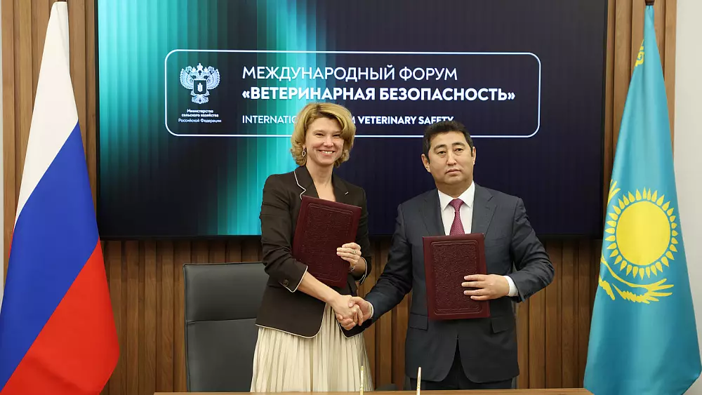 Товарооборот продукции АПК между Россией и Казахстаном вырос на 9,4 процента.