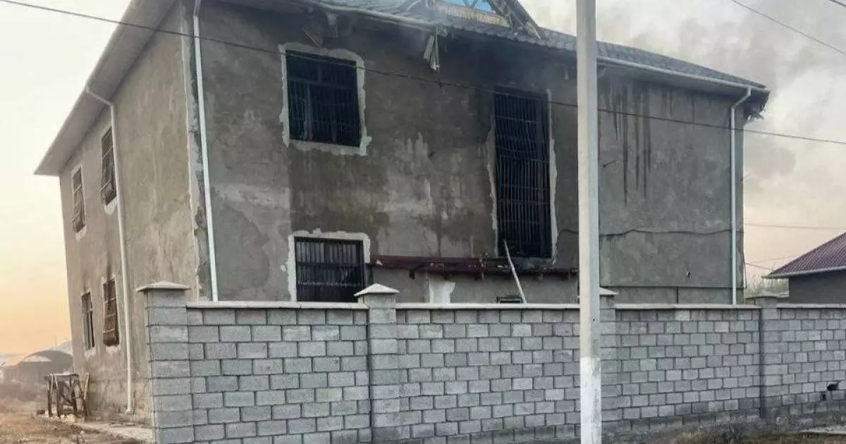  Жетісайдағы өртте зардап шеккен 7 жасар қыз көз жұмды 