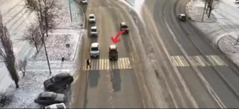 За безопасностью на пешеходных переходах следят с помощью дронов в Семее