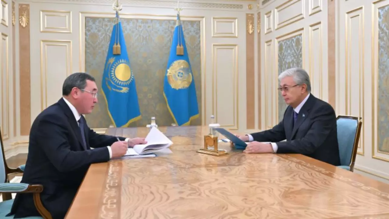 Президент Алматы облысының әкімін қабылдады