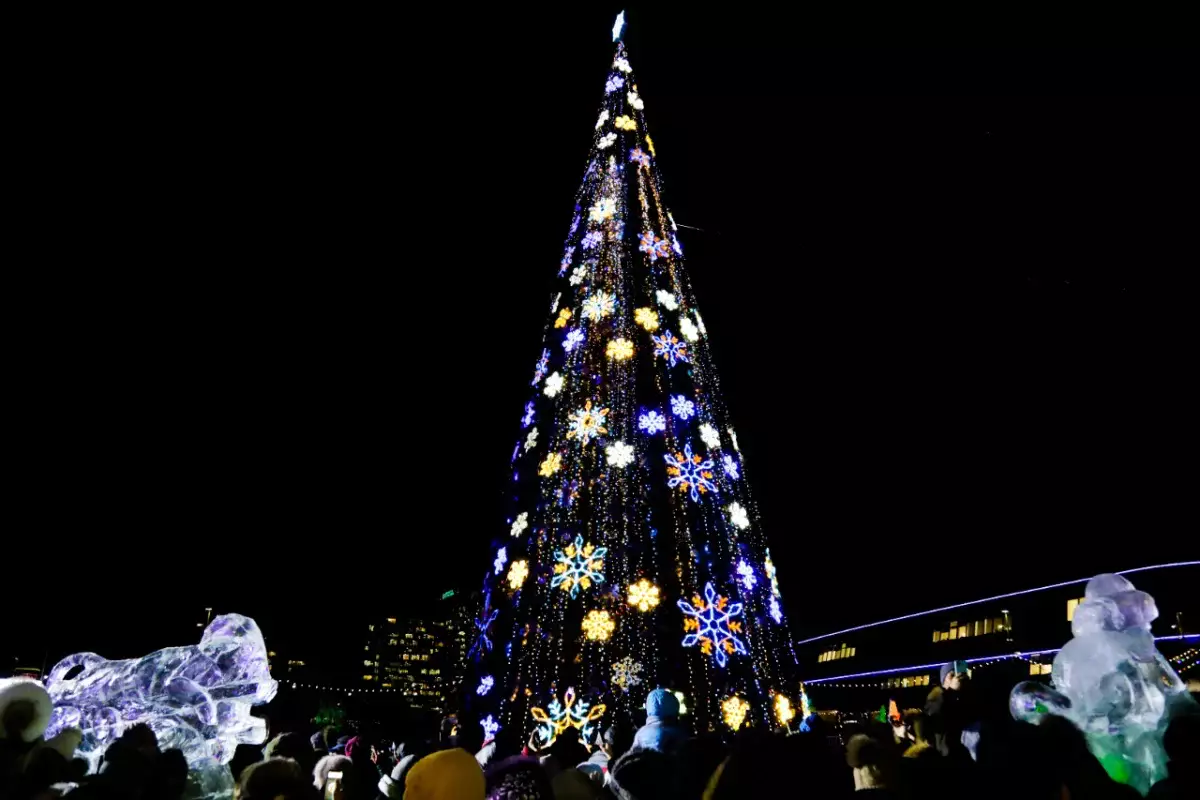 Стало известно, сколько потратят на украшение Астаны к Новому году