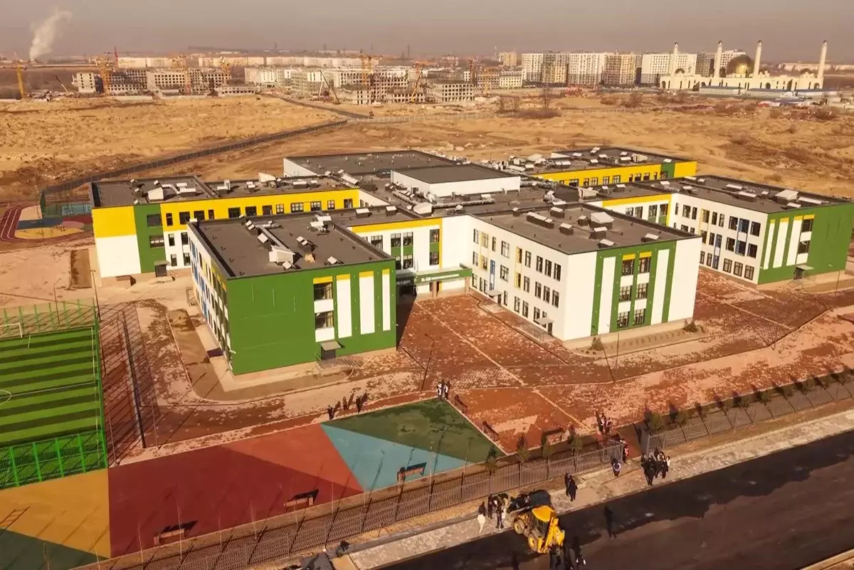 В Алматы завершили строительство комфортной школы в микрорайоне Алгабас