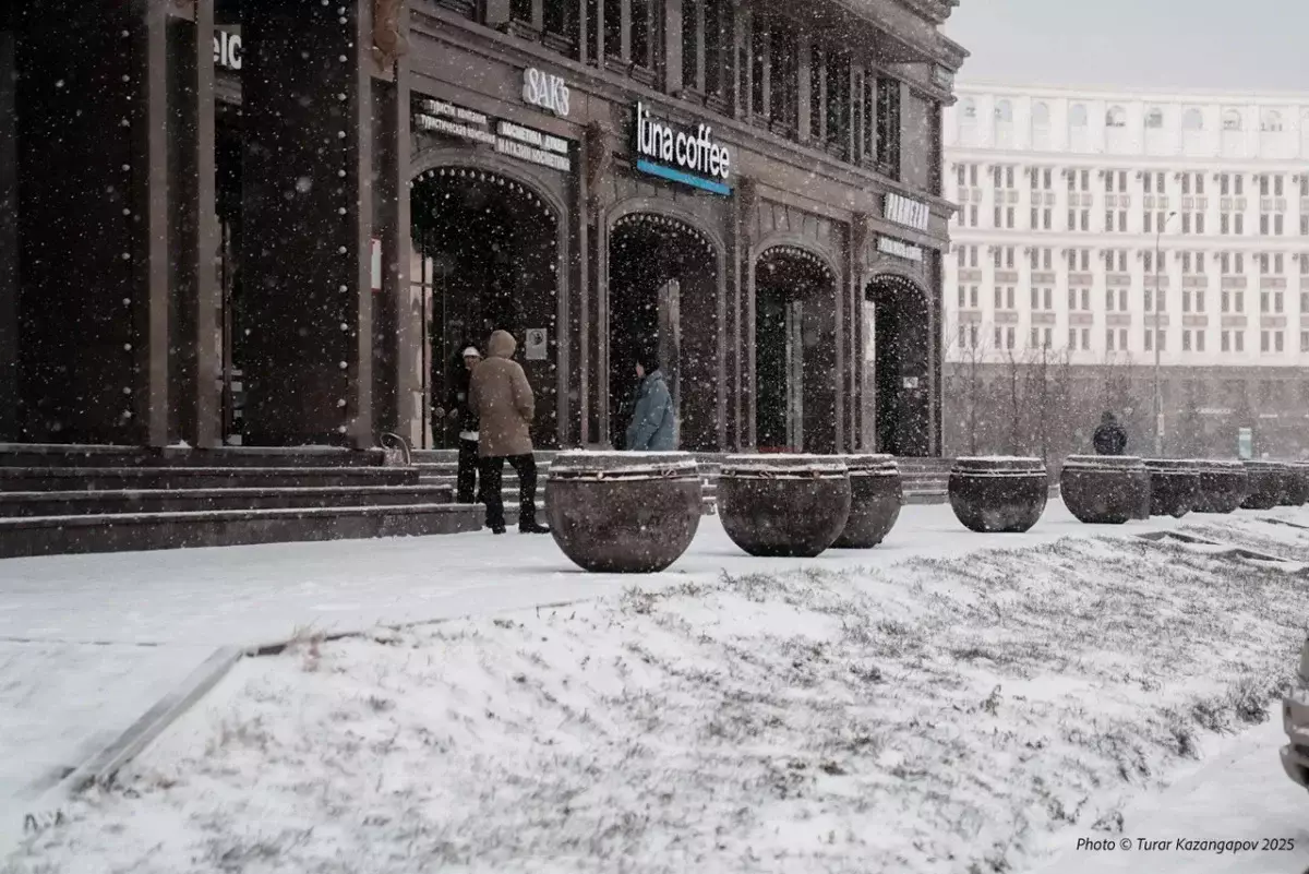 Мокрый снег ожидается в Астане 2 декабря