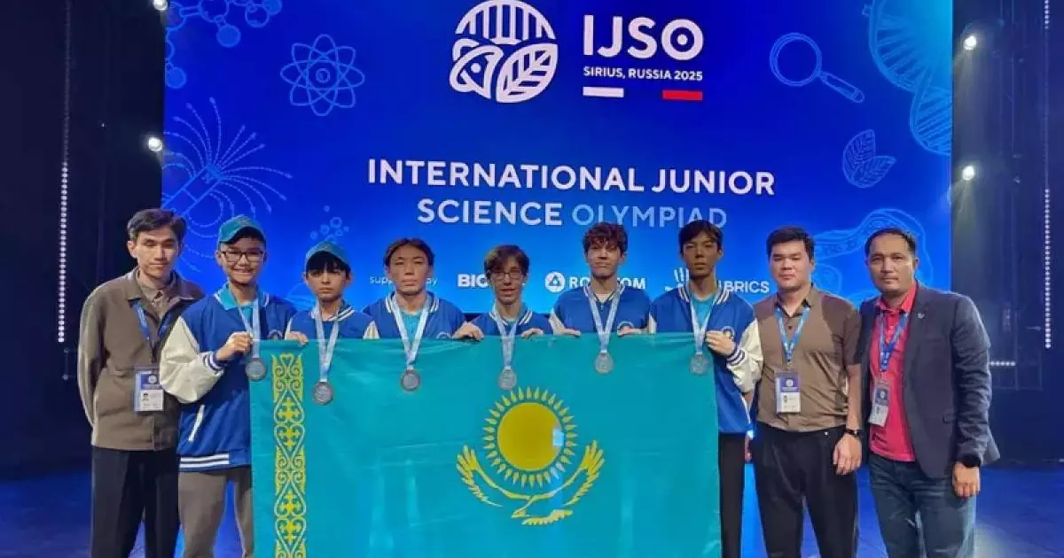  Қазақстандық оқушылар халықаралық олимпиадада алты медаль иеленді 