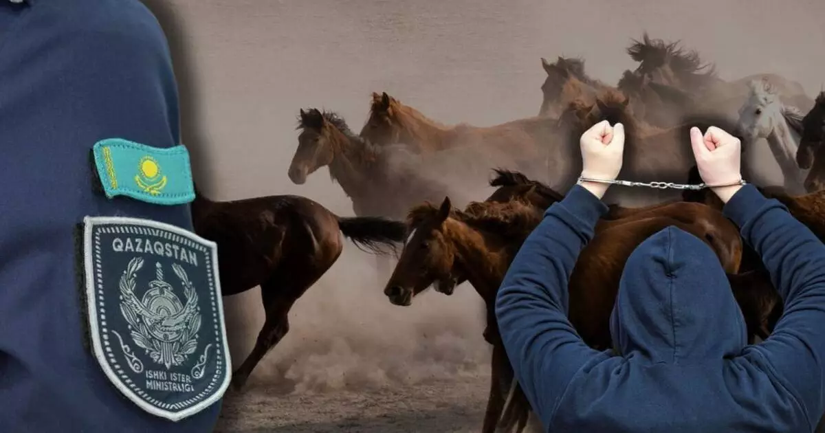  Жетісу облысында мал ұрлығына қатысы бар күдіктілер ұсталды 
