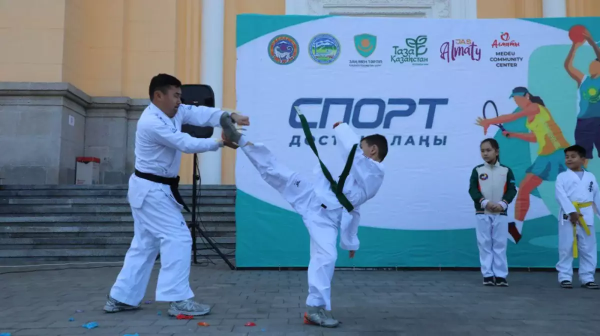 Алматыда бұқаралық спорт пен аула бастамалары кеңейтіліп жатыр