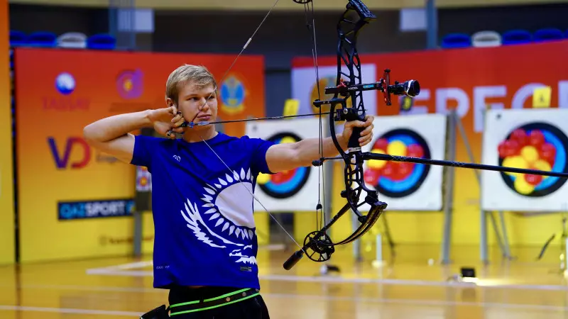 Астанада алғаш рет садақ атудан қысқы ел чемпионаты өтіп жатыр