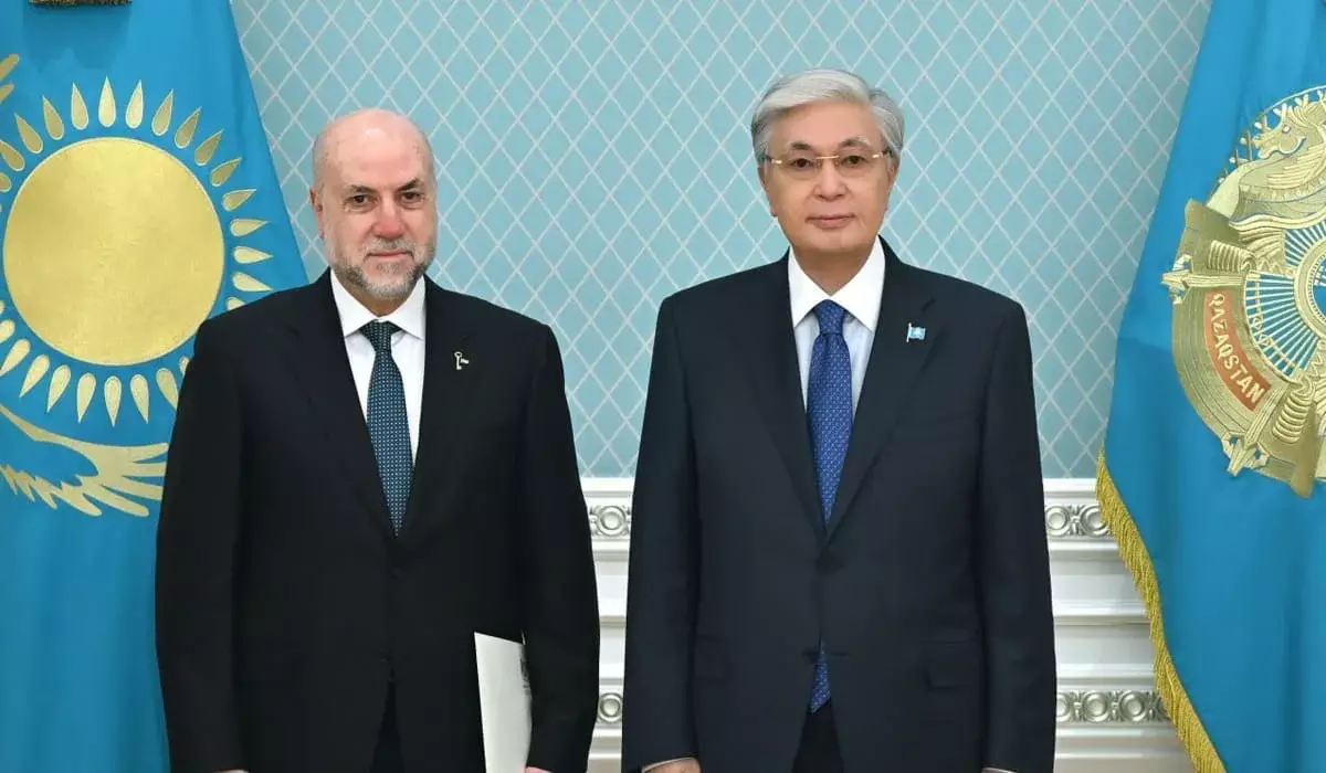Токаев получил послание от Махмуда Аббаса и пригласил его в Казахстан