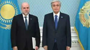 Мемлекет басшысы Махмұд әл-Хаббашты қабылдады