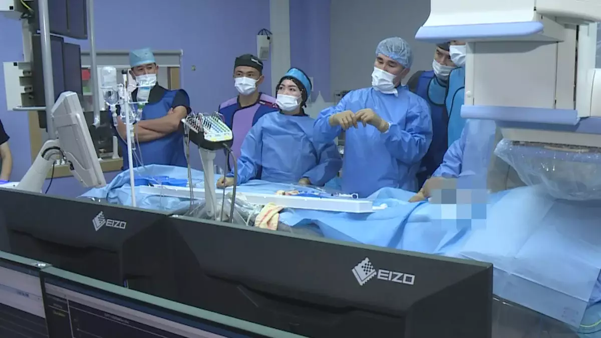 МӘМС: аудандық ауруханада күрделі ота жасалды