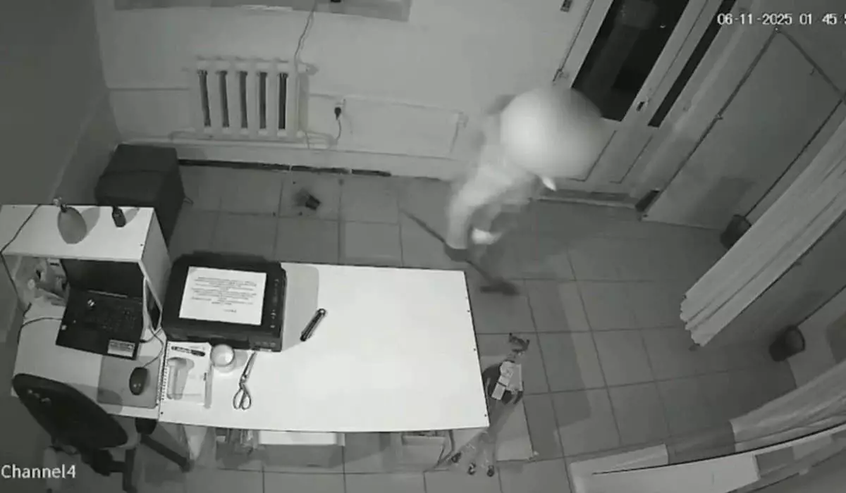 Дерзкая кража в пункте выдачи заказов Wildberries в Кокшетау попала на видео