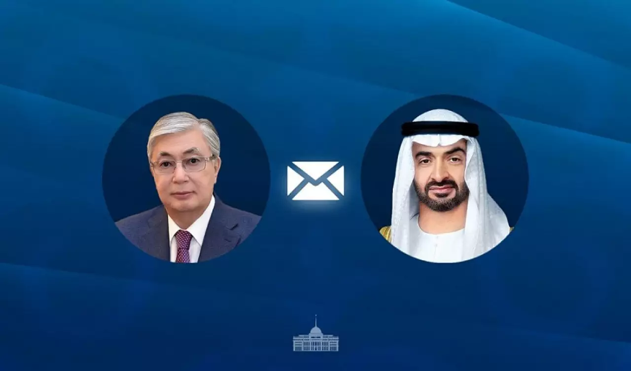 Глава государства направил поздравления Президенту ОАЭ
