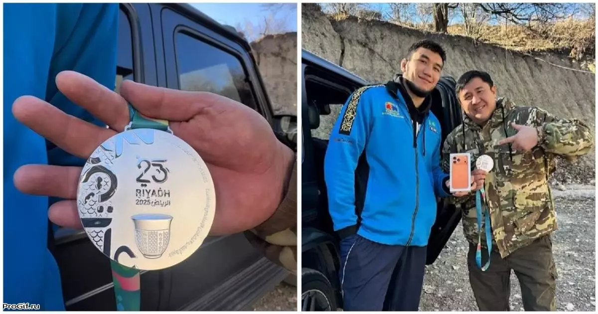  Кәсіпкер Ризабек Айтмұханға ең соңғы үлгідегі телефон сыйлады (ВИДЕО) 