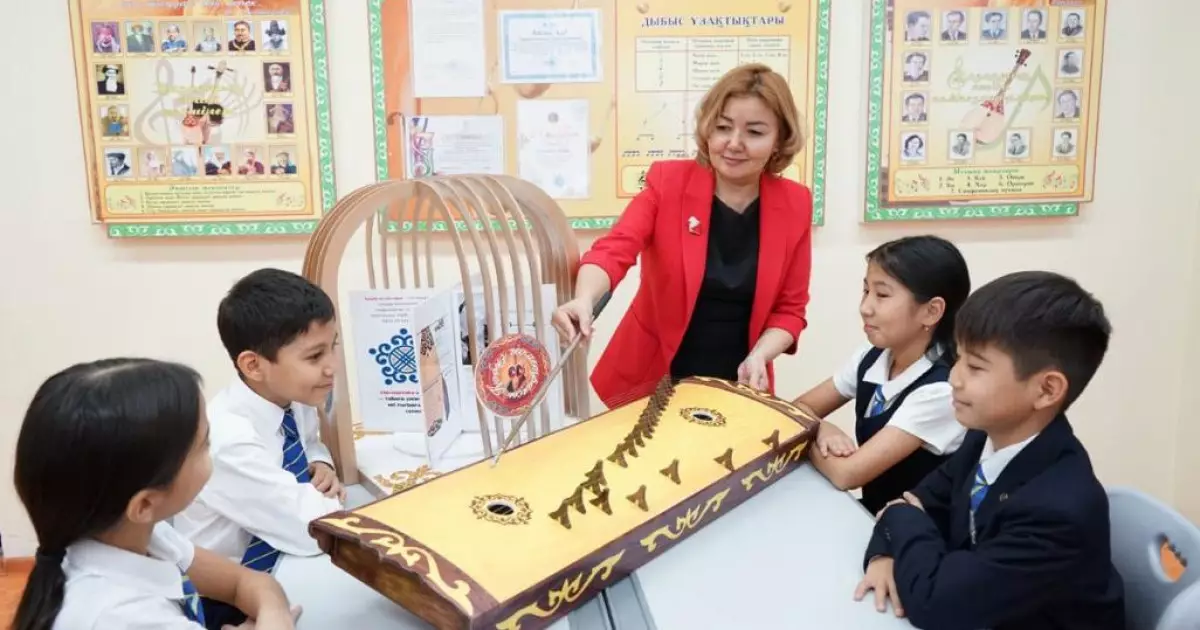   Ұлттық аспаптар математика сабағына енгізілді   