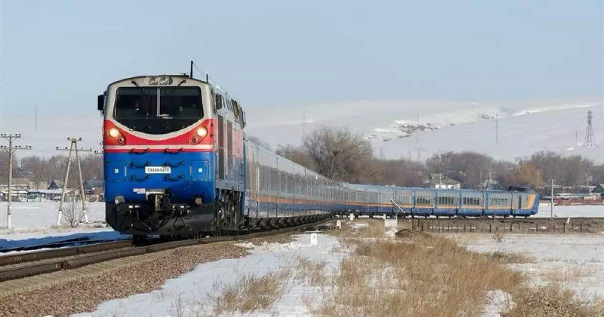  14 желтоқсаннан бастап «Астана – Омбы» бағыты бойынша пойыз қатынайды 