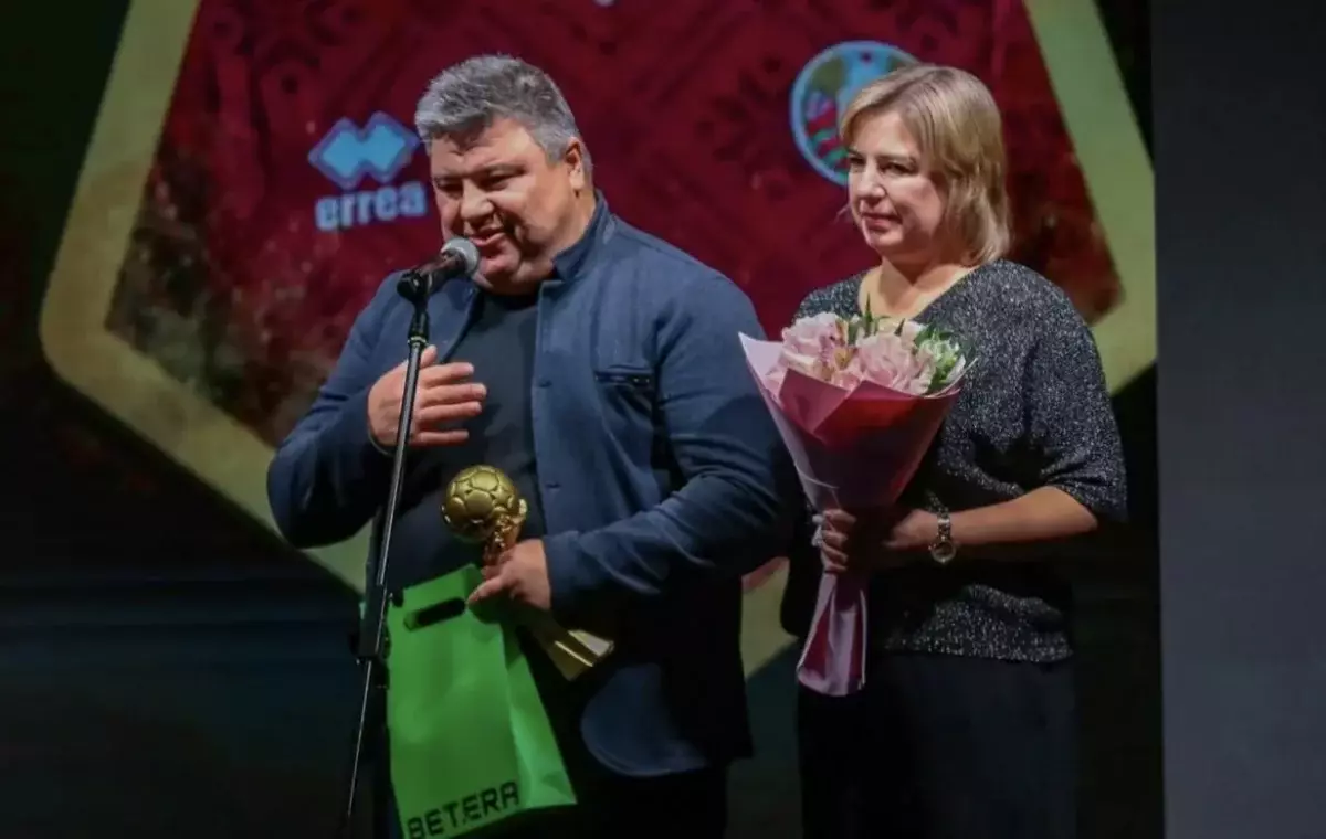 Валерий Громыко – 2025 жылғы ең үздік Беларусь футболшысы атанды