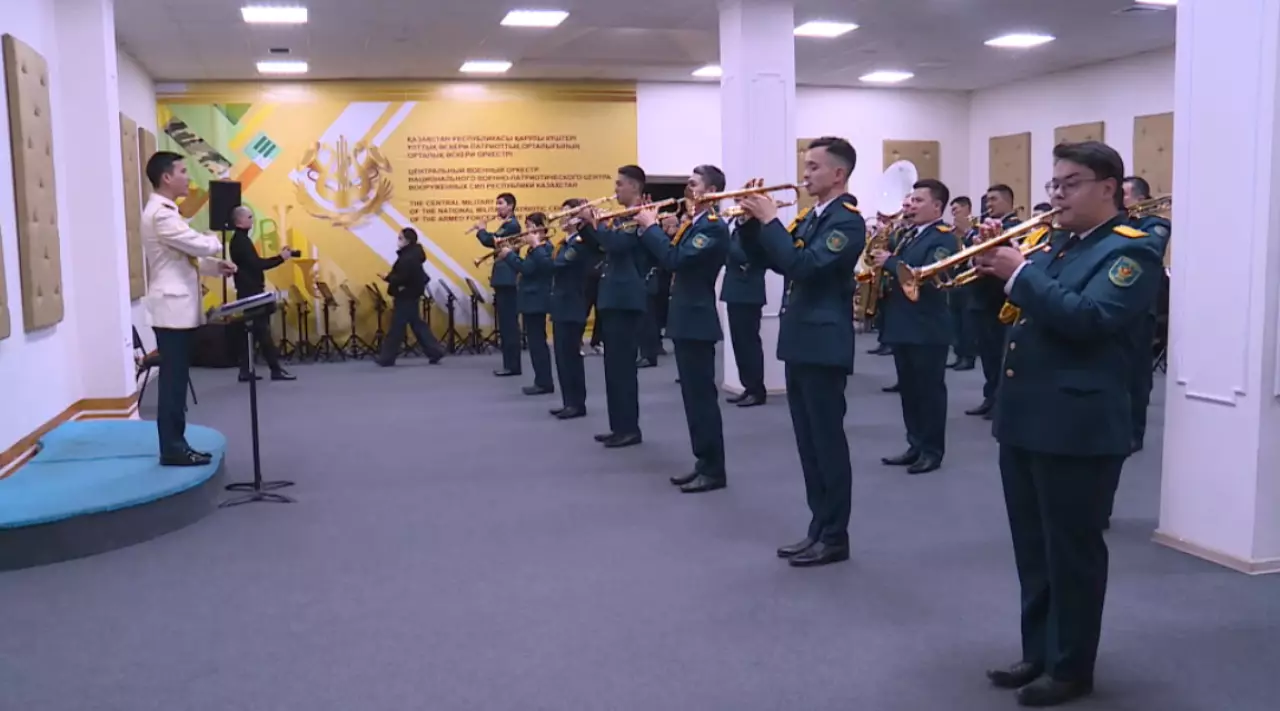 Военный оркестр Казахстана выступит в Катаре