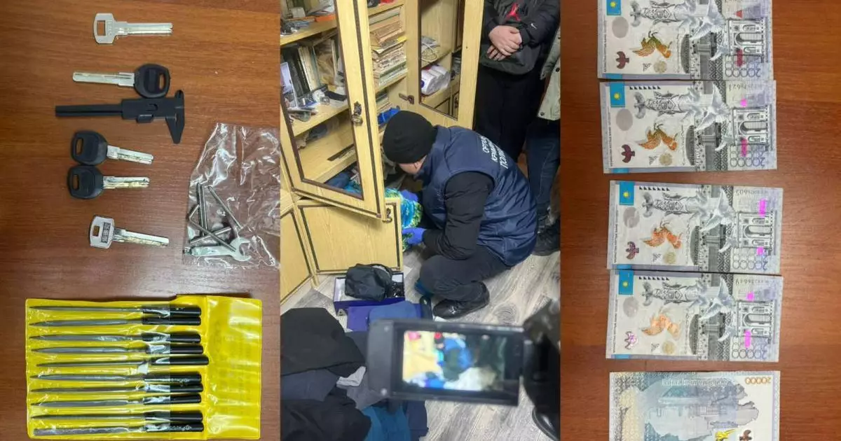  Қарағанды облысында ұрлықпен айналысып жүрген күдікті ұсталды 