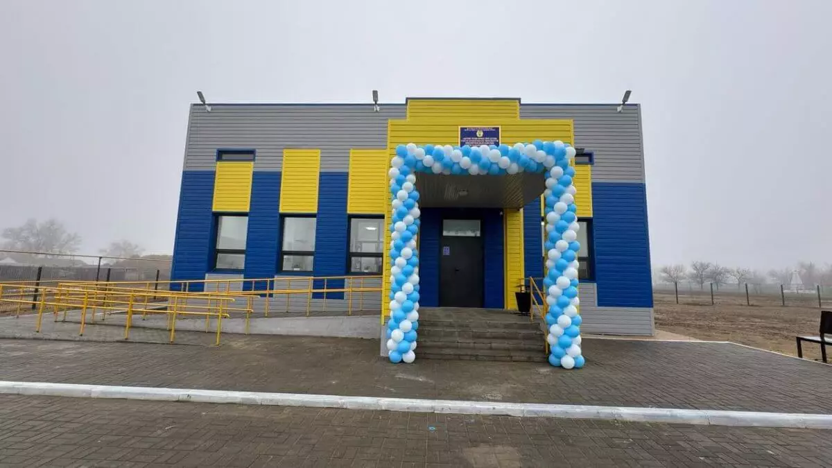 Новый медпункт в селе Актюбинской области открыли на возвращенные активы