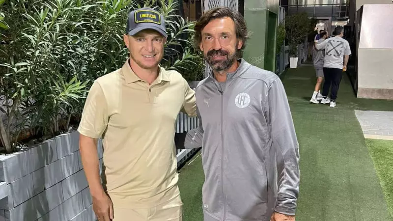 Андрей Карпович итальян маманы Андреа Пирломен тәжірибе алмасты