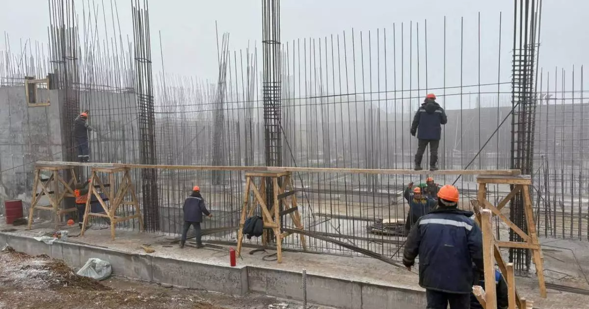  Ақтөбеде жаңа театр салынып жатыр 