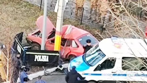 Лисаковскіде полицейлерден қашқан жүргізуші жол апатынан қаза тапты