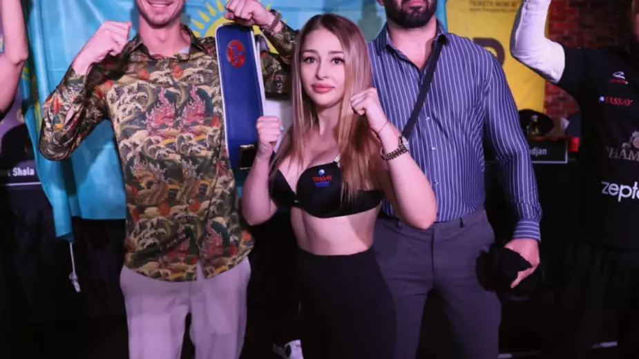 Потасовкой завершилась дуэль взглядов перед боем Ангелины Лукас