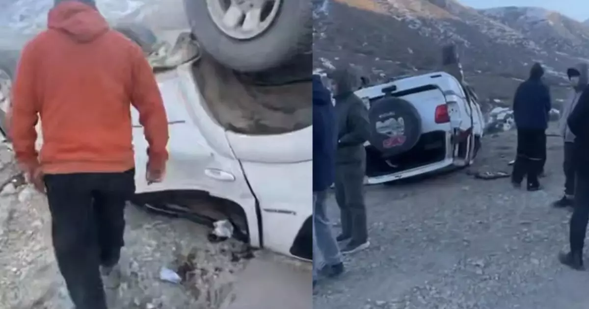  Қайыңдыға барар жолда көлік аударылып, бір адам қаза тапты 