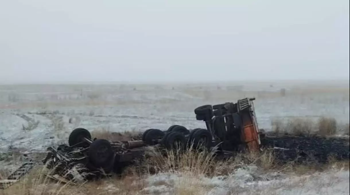 Двое погибли в ДТП на трассе в Павлодарской области
