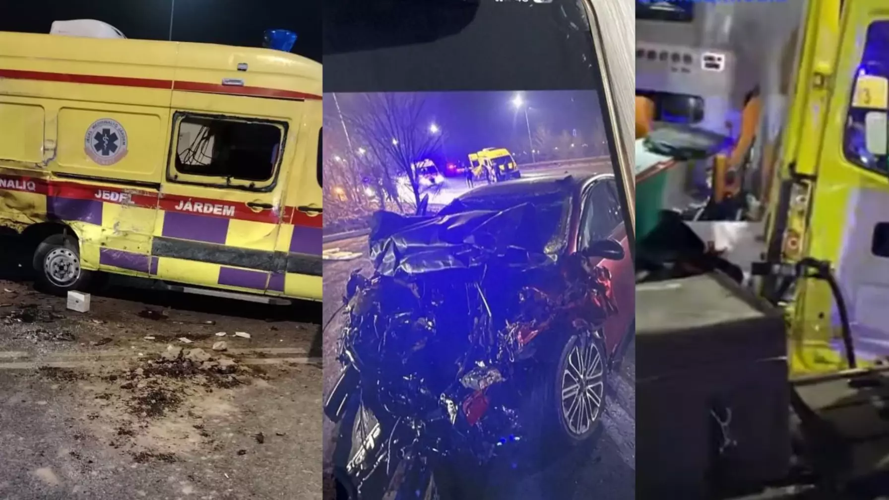 Қаралы хабар! “23 жастағы фельдшер қаза болды” - Алматыда 103 көлігі ауыр апатқа ұшырады (ВИДЕО)