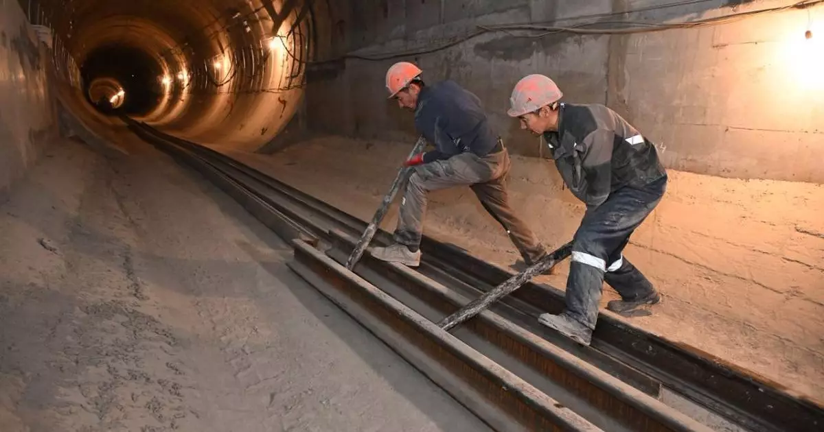  «Қалқаман» метро бекетінің құрылысы шешуші кезеңде 