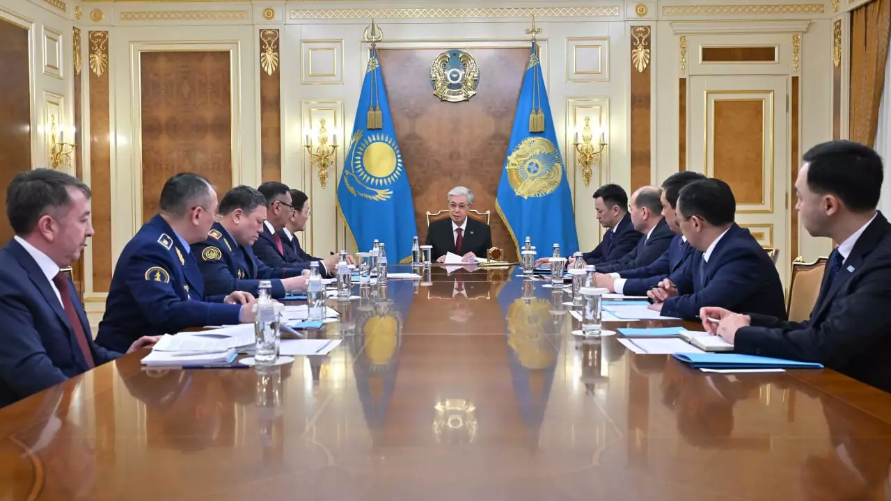 Тоқаев шұғыл кеңес өткізді