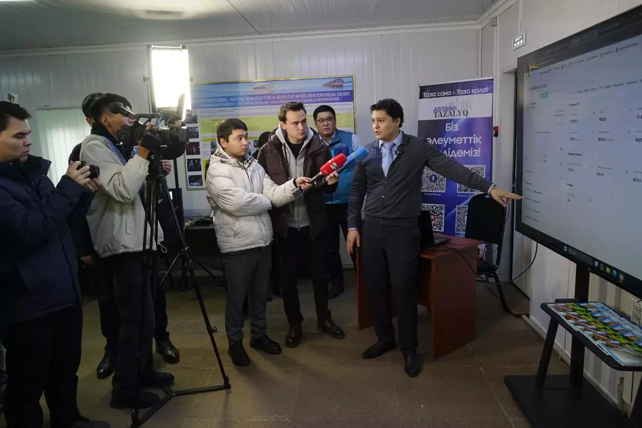 Астана Тазалық представила подготовку к зиме и новые меры поддержки сотрудников