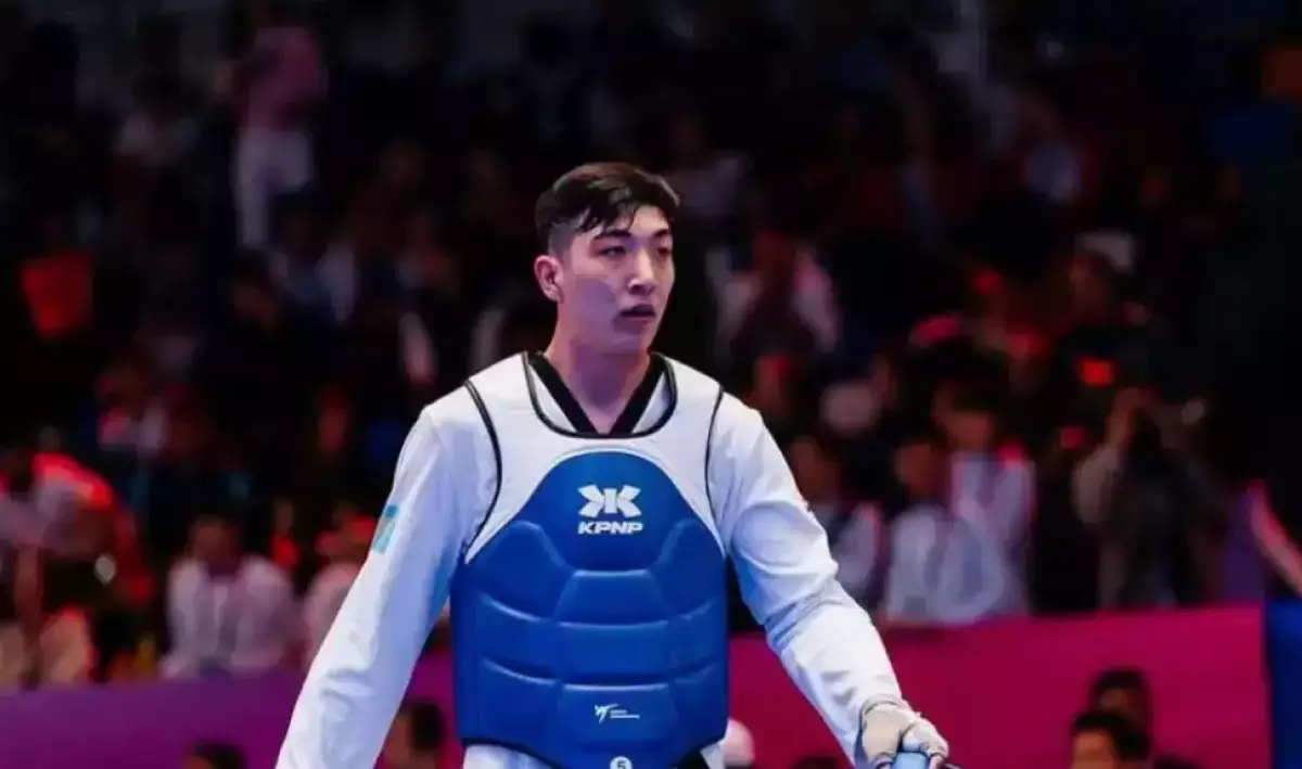 Бейбарыс Каблан стал первым казахстанцем — чемпионом мира по таеквондо среди молодежи