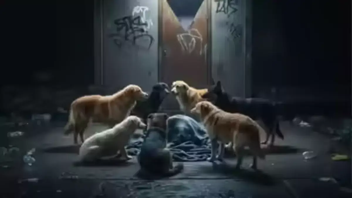 Младенца, которого мать бросила у туалета, всю ночь охраняла стая собак - новости на Lada.kz 03.12.2025