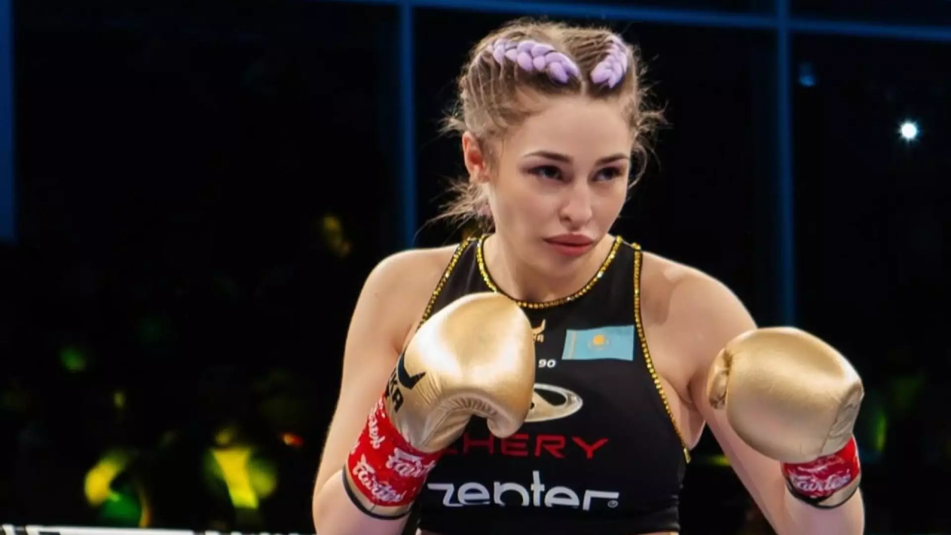 Ангелина Лукас жестким нокаутом выиграла пояс WBF в Дубае