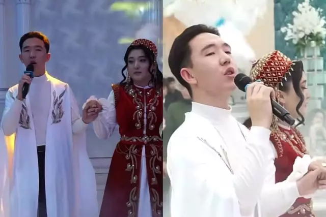 «Аққудың еркегі»: Қыз ұзатқан әнші жігіт сынның астында қалды