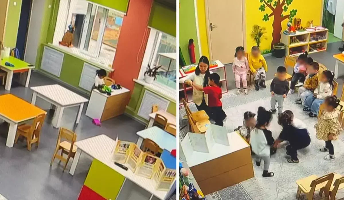 Ұлытау облысында балабақшада 3 жасар қызды қатарластары жабылып ұрған (ВИДЕО)