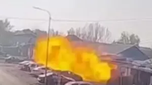 Алматыда болған жарылыс сәті әлеуметтік желіде тарады