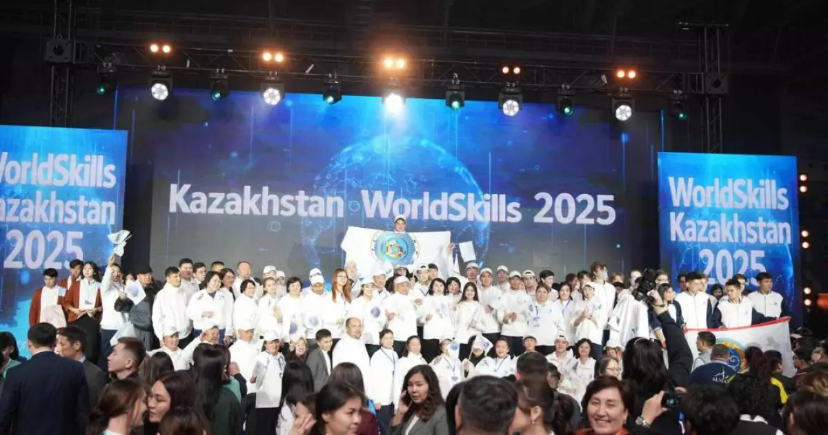   Бүгін Астанада X республикалық WorldSkills Kazakhstan 2025 чемпионаты басталды   